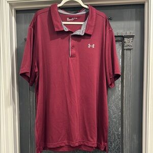 Under Armour Men's Polo Shirt - Maroon